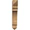 Ekena Millwork Olympic Arts & Crafts Rough Sawn Bracket, Western Red Cedar, 4"W x 20"D x 24"H BKT04X20X24OLY03RWR - alternate 3